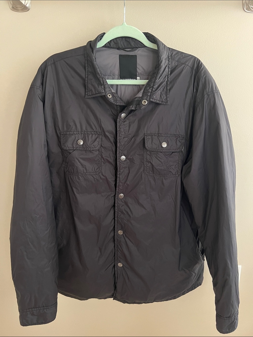 Linksoul Men's Lightweight Button-Front Shirt Jacket